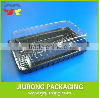 disposable Clear food grade container plastic food grade deli container roast chicken box