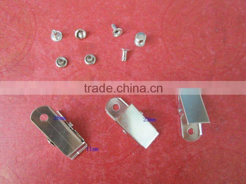 Spring clip button made in China,alibaba supplier