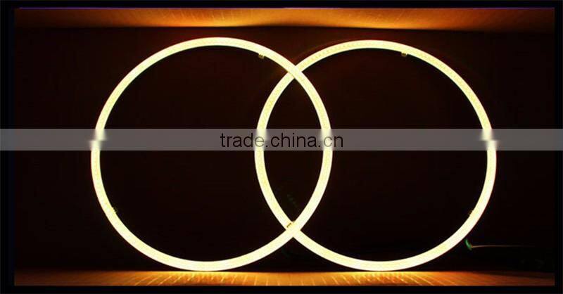 Wholesale factory price led angel eyes halo ring 145mm full circle 81SMD 2835 led light for car headlight