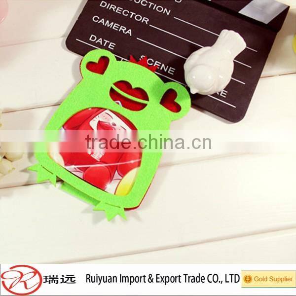 2016 Hot Sale OEM Eco-friendly Handmade Felt Picture Photo Frame