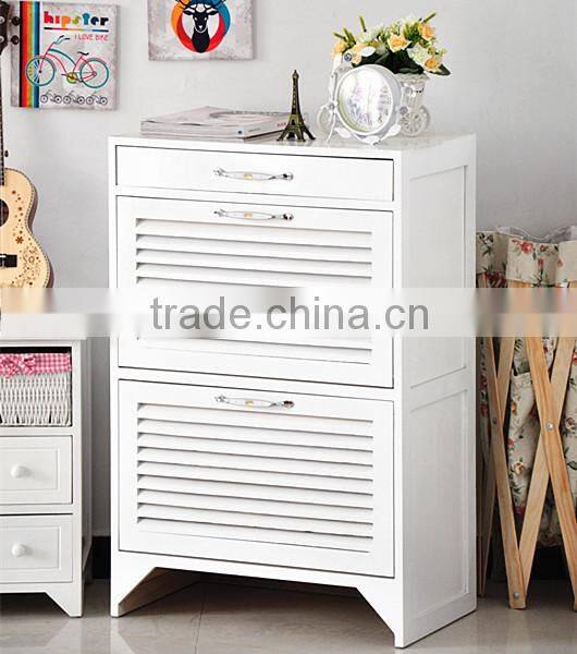 American European rural style new design popular shoes ark with drawer four colors for your choice