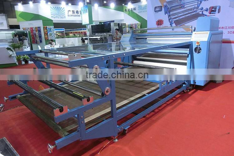 2016 Roll to roll heat transfer textile calender sublimation machine
