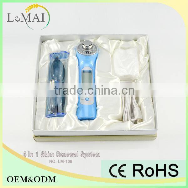 high frequency ultrasonic galvanic facial massager as seen on tv