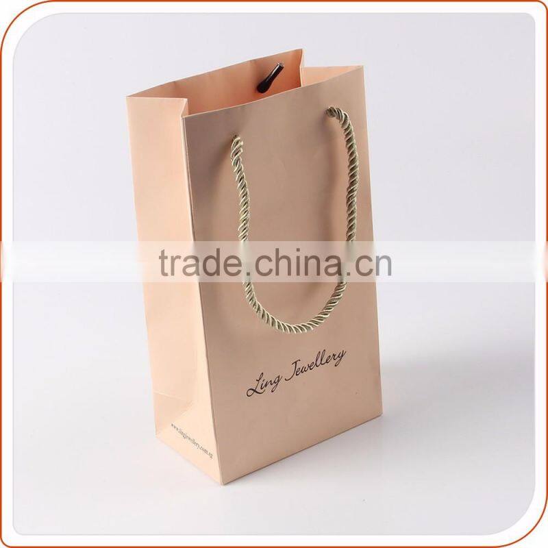 texture custom printing kraft paper bag sizes for shopping