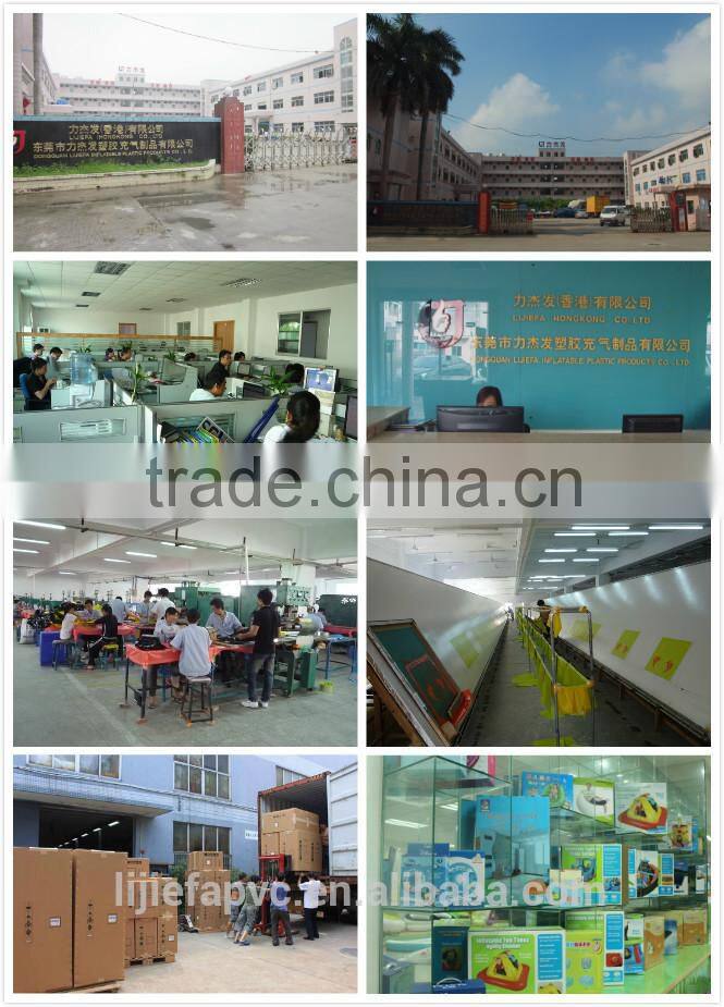 Sports toy water ball, inflatable soccer ball, PVC Inflatable Rainbow Beach Ball