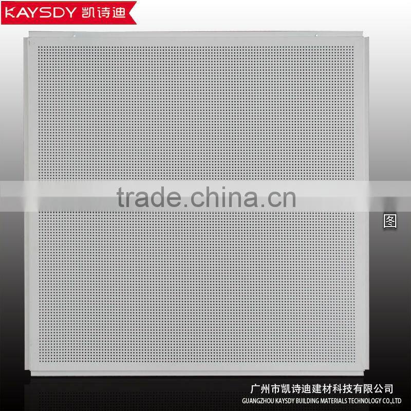 fashionable lay-in square aluminium suspended ceiling