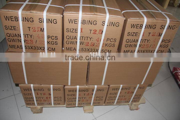 10t polyester lifting web belt slings