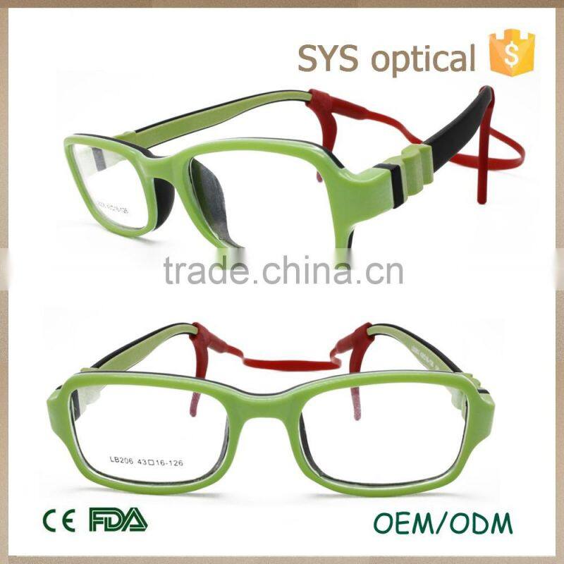 LB206 Kids optical glasses with double colors frames