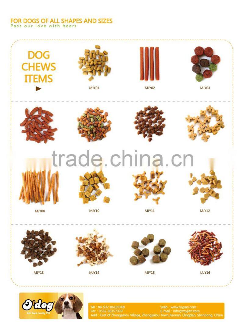 dog chewy MJY14 dry brand Pets Food and dogs dental chew treats snacks