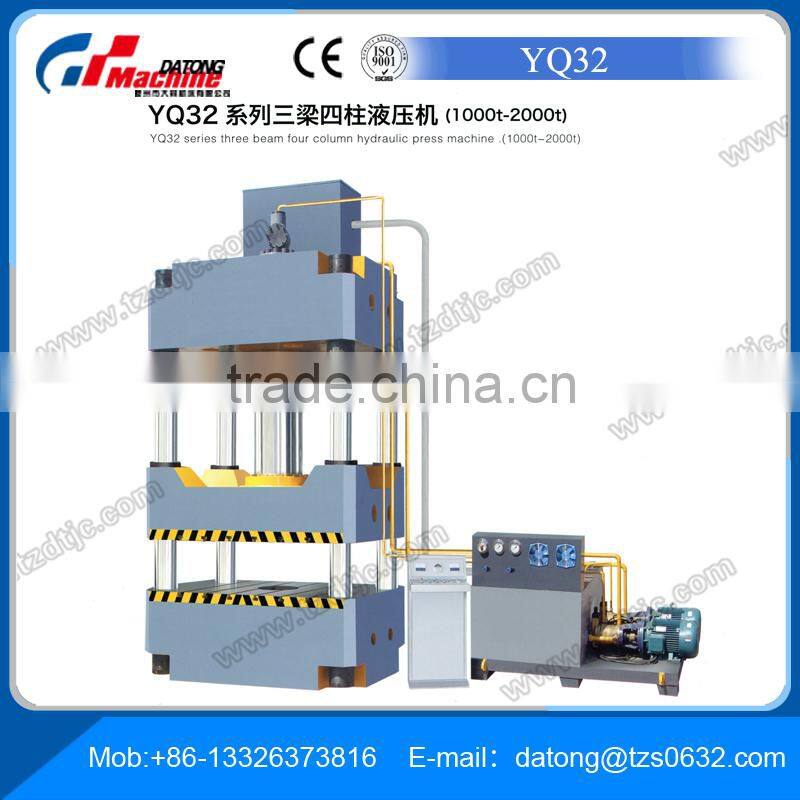 YQ32 Series Four-pillar three-girder Hydraulic Press machine
