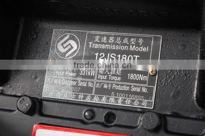 FAST transmission assy 10JS180T gearbox