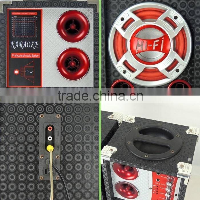 Professional 2.0 Active Monitor Speakers portable speaker with FM radio