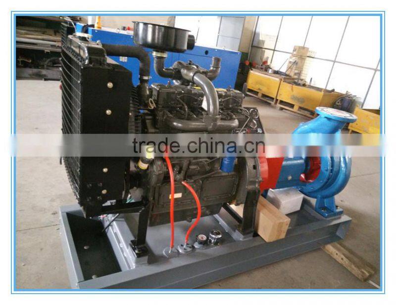 High efficiency Large outflow high lift diesel water pump set