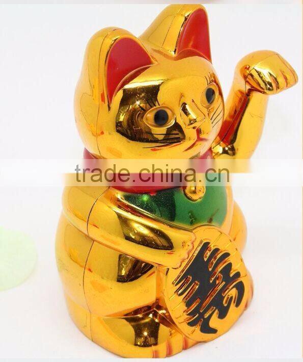 ceramic lucky cat porcelain gift for home decor