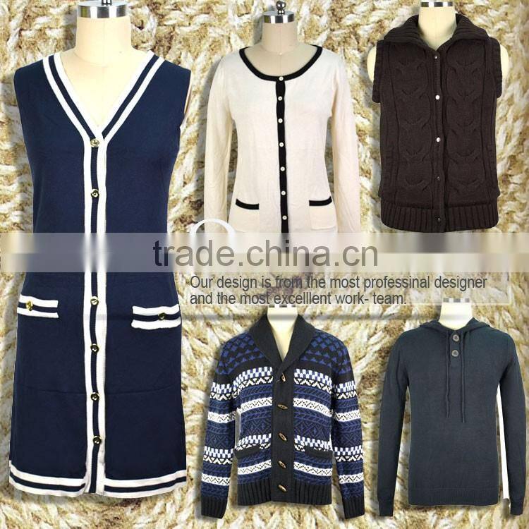 Fashion Ladies' Cardigan Slim O Neck Sweater