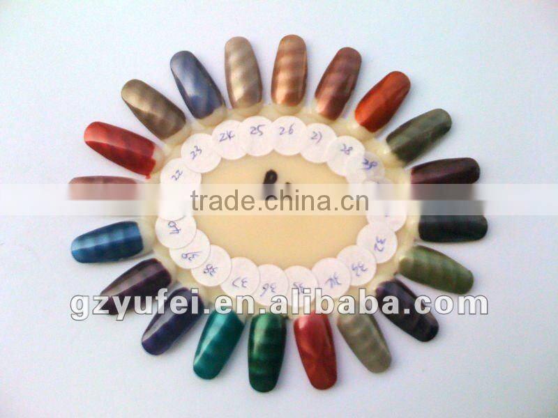 2012 latest new hotselling magnetic nail polish bulk
