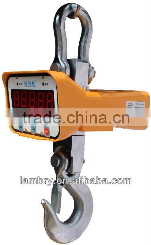 Heavy duty with LED display Industrial Weighing crane scale