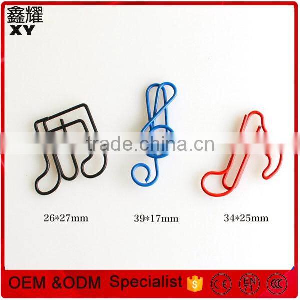 customer logo big size music notes types of paper clips