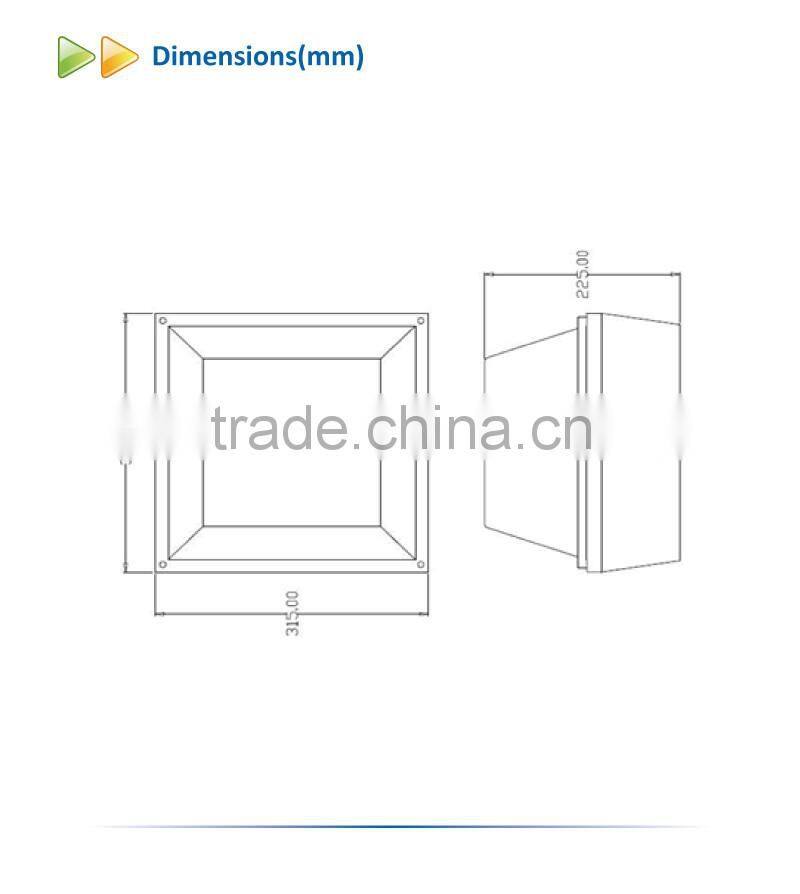 Gas Station DLC Listed 60W LED Canopy Light