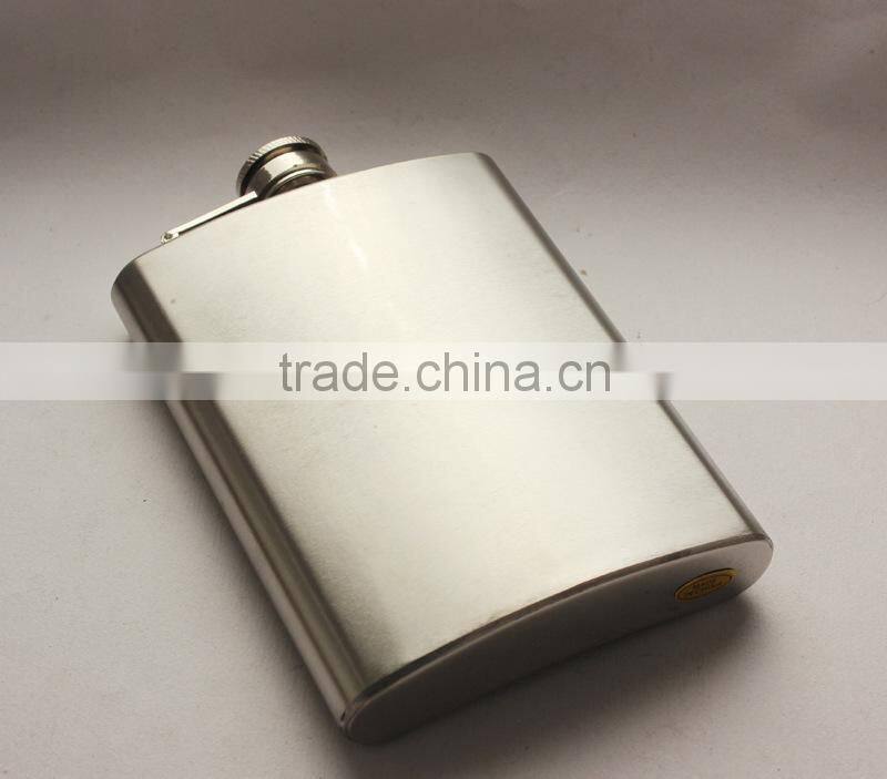 9oz mini flask leak-proof eco-friendly FDA LFGB stainless steel hip flask lead Pb free