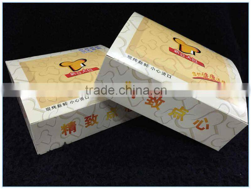 custom offset printing egg tart packaging box