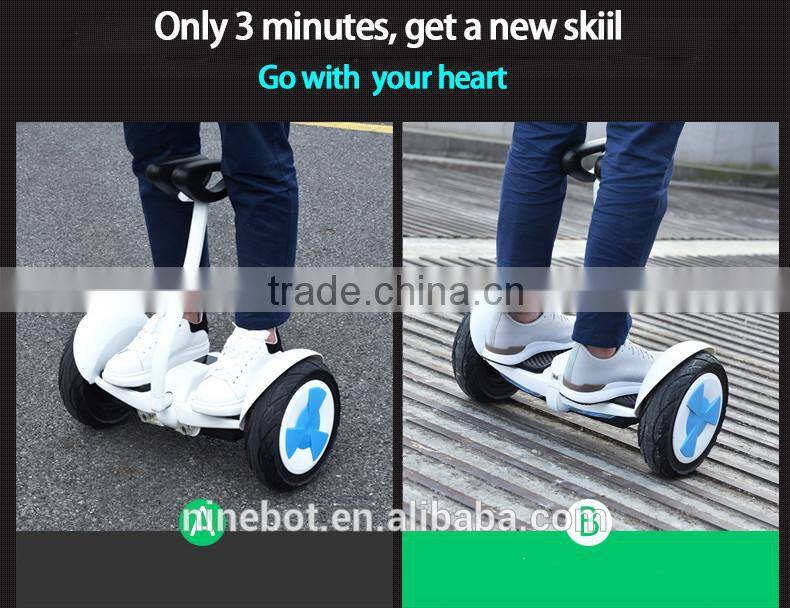 2016 Xiaomi Minirobot smart self balancing standing scooter controled by IOS/Andriod APP electric handle hoverboard
