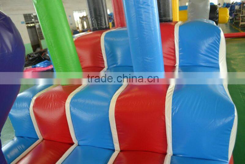 2016 Hot selling Olympics water obstacle inflatable obstacle course for adult and kids