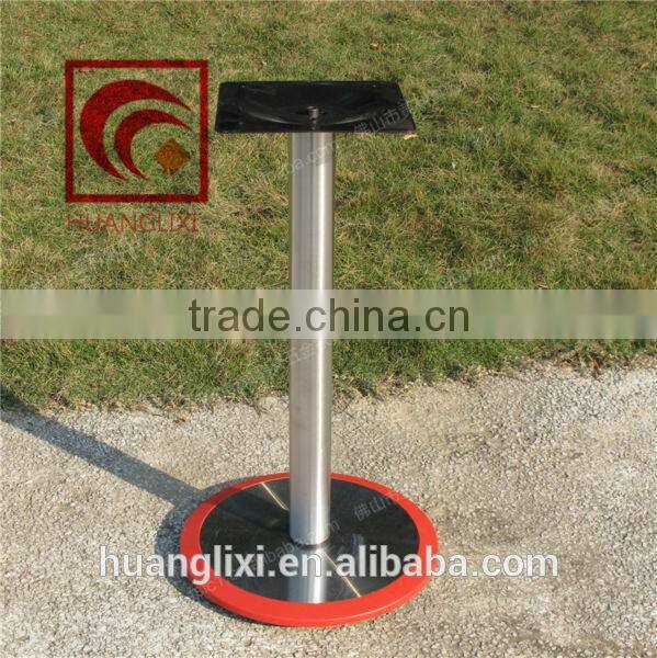 Round metal table base, stainless steel table legs, table footings,wholesale acrylic furniture legs,heavy duty table base