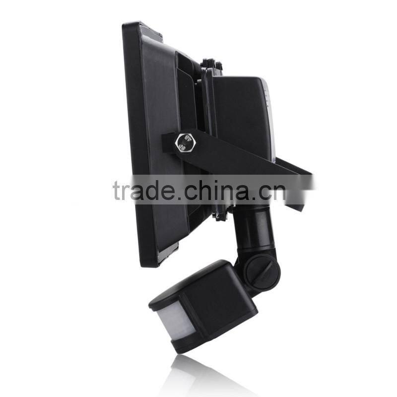 30W PIR Motion sensor led flood light Warm White 2800-3200K IP65 Waterproof 1800-2700LM Outdoor Garden Led Light