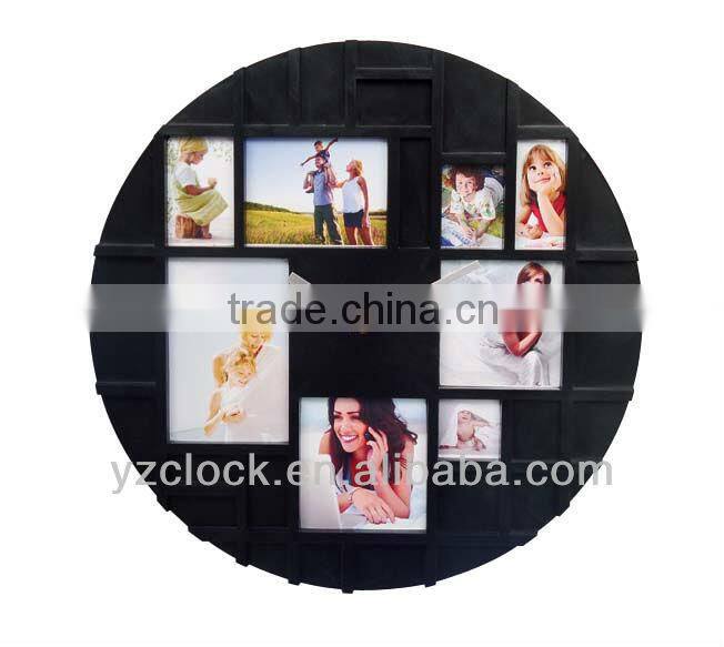 14 inch White Color Photo Frame Wall Clock YZ-3676B