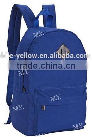 fashionable canvas backpack, good quality school bag on sale
