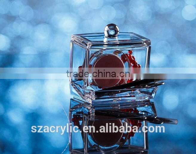 High transparent ps material molding box for sundries small ps box for sundries