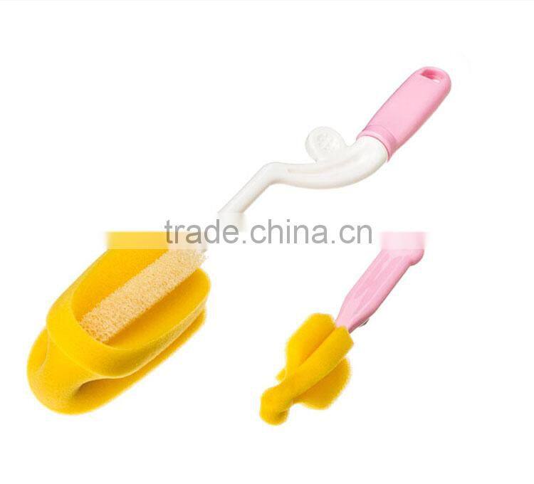 Health 100% Baby Bottle Brush With Soft Sponge