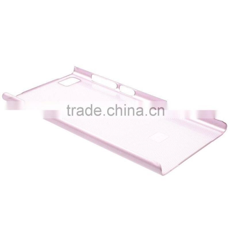 Translucent Horizontal Stripes Plastic Case for Xiaomi 3 MI3,xiaomi 3 mi3 PC case,xiaomi 3 mi3 hard case