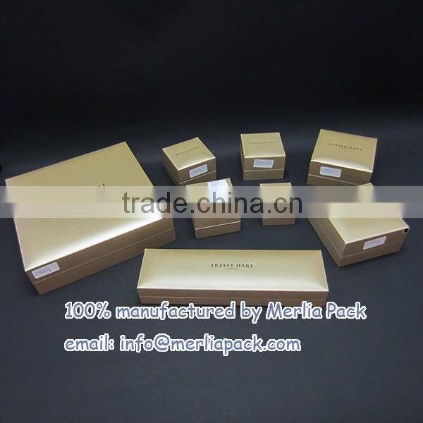 Large Size Necklace 2016 Jewellery Box Champagne Bracelet 2 Side Wall Arched Boxes