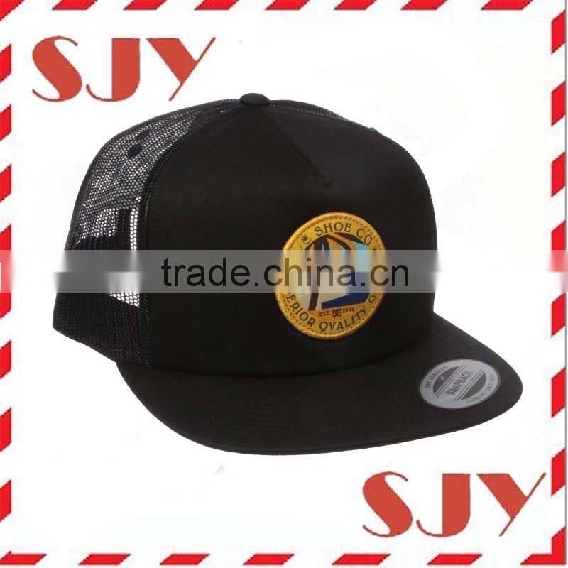 Custom Embroidery Patch Mesh Back High Profile Trucker Hat