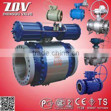 API 6D 1500lb stainless steel ball valve for oil