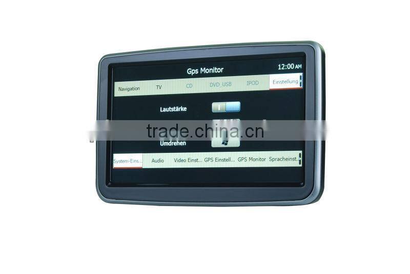 BenzB200 Car DVD Player With Bluetooth ,GPS 8" Screen