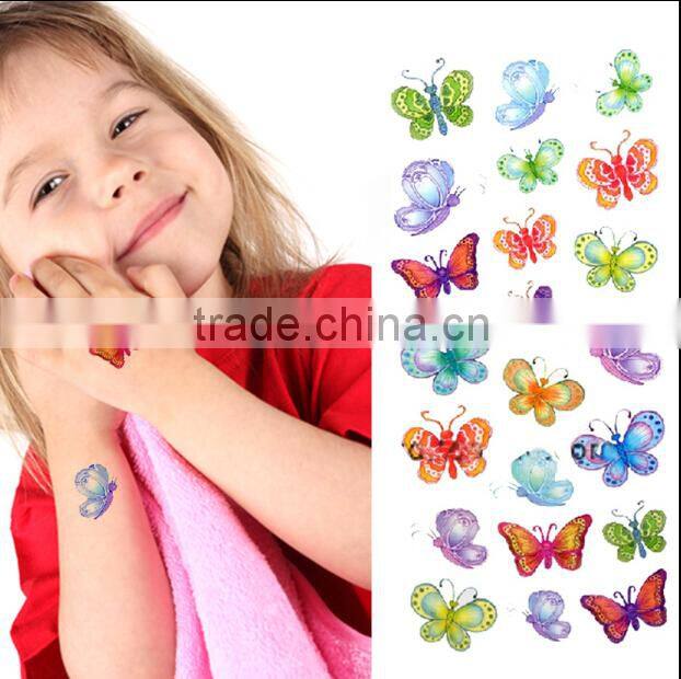 WMT-107 Temporary Golden Flash Foil Tattoo Sticker