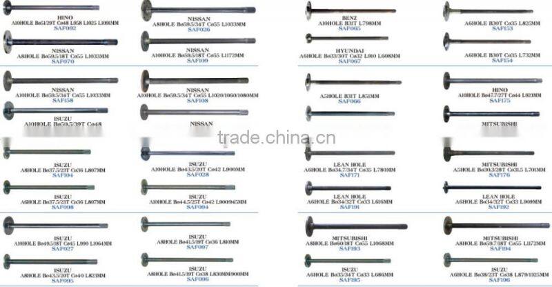 auto parts rear axle shaft for MITSUBISHI FUSO FV413 8DC9 8DC8 mixer truck tractor