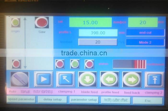 China Suppliers Aluminum Window and Door CNC Corner Profile Cutting Machine