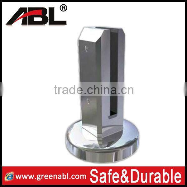 Stainless steel glass clamp/glass shelf c clamp