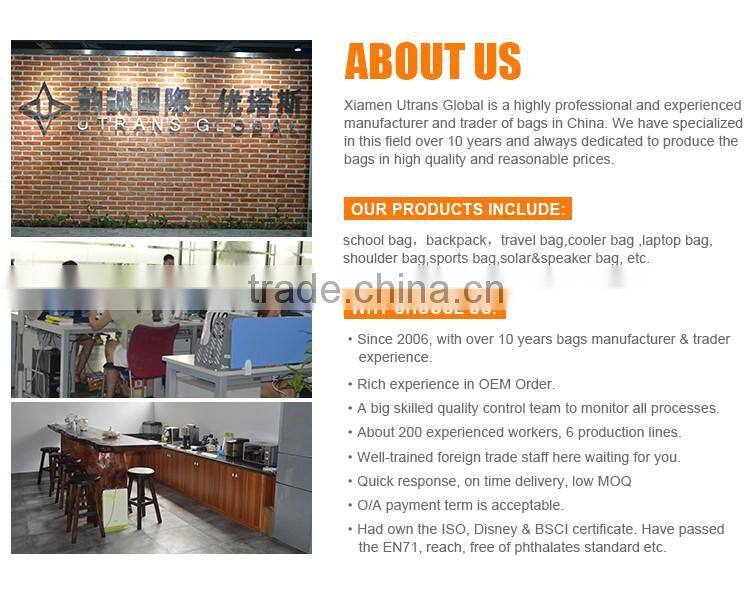 Quick Lead Super Price Oem&Odm Fashion Shoulder School Bags