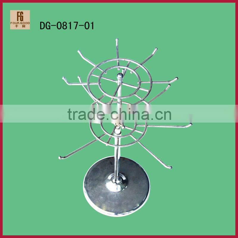 Slat wall metal display hook