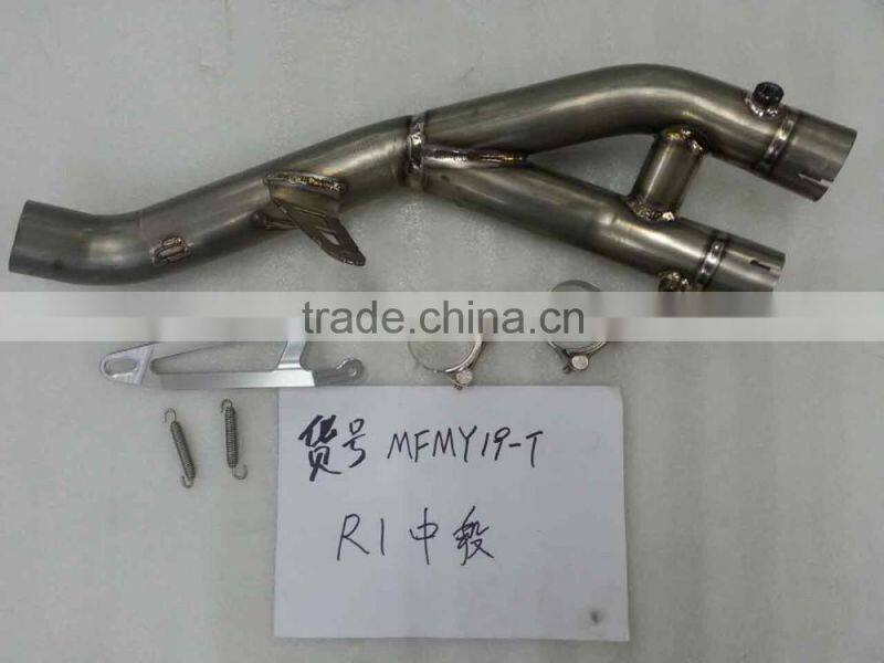 YZF-R1 2015 slip-on titanium performance racing exhaust parts
