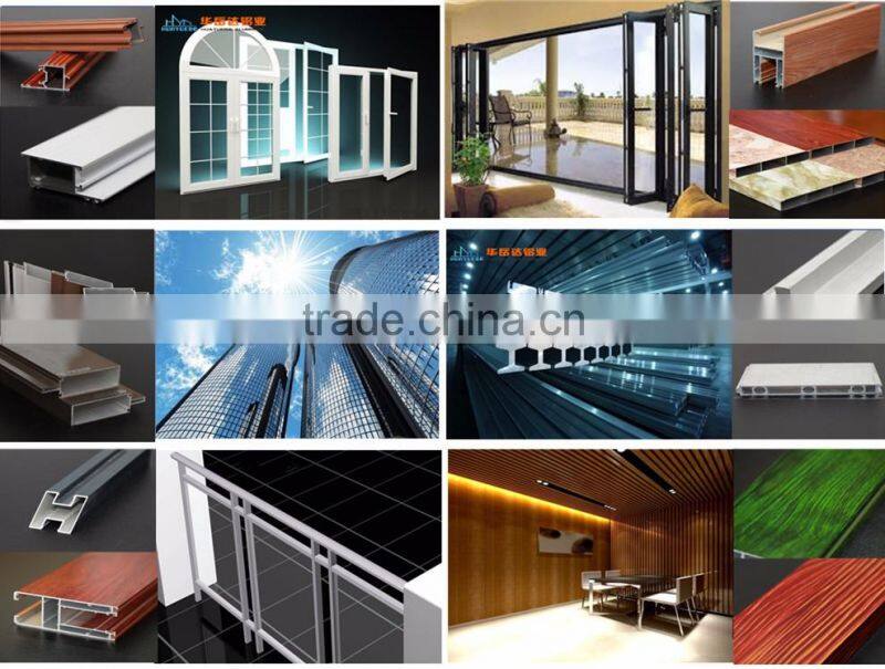 champagne anodized aluminium extrusion profile for building and industry with good price