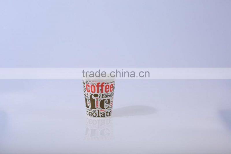 GoBest 15oz Double Wall Milk Tea Hot Drinks Paper Packaging Cups