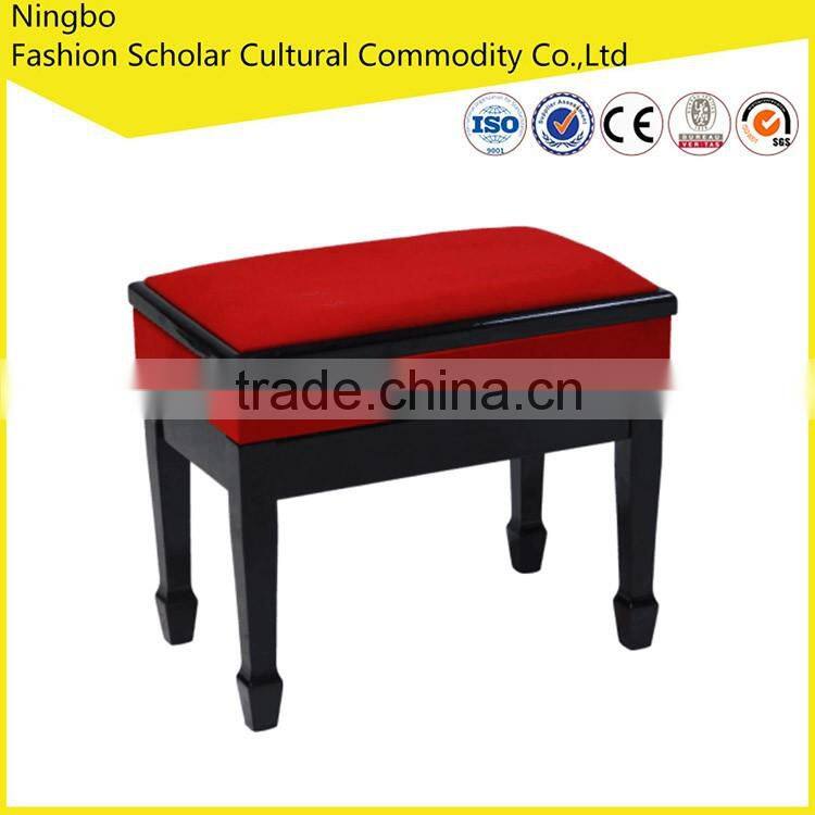 "MAESTRO" High Quality Adjustable Piano Stool with Book Storage