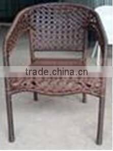 Cheap miami rattan furniture 4 pcs rattan rattan chair