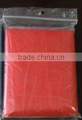 pe travel One-off poncho disposable